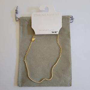 Sold! Sterling Forever Dani Chain 14K Gold plated Necklace
